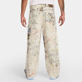 mens air jordan carpenter pants (legend light brown)