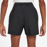 kids nike sportswear woven shorts (black)