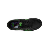 gradeschool nike air force 1 lv8 (black green strike)