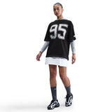 womens nike sportswear s/s tee (black)