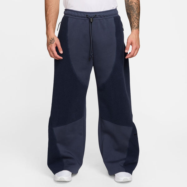 mens nike tech windwall pant (thunder blue/obsidian)