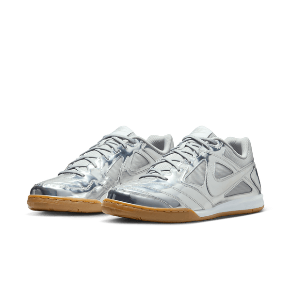 mens nike gato lv8 (metallic silver)