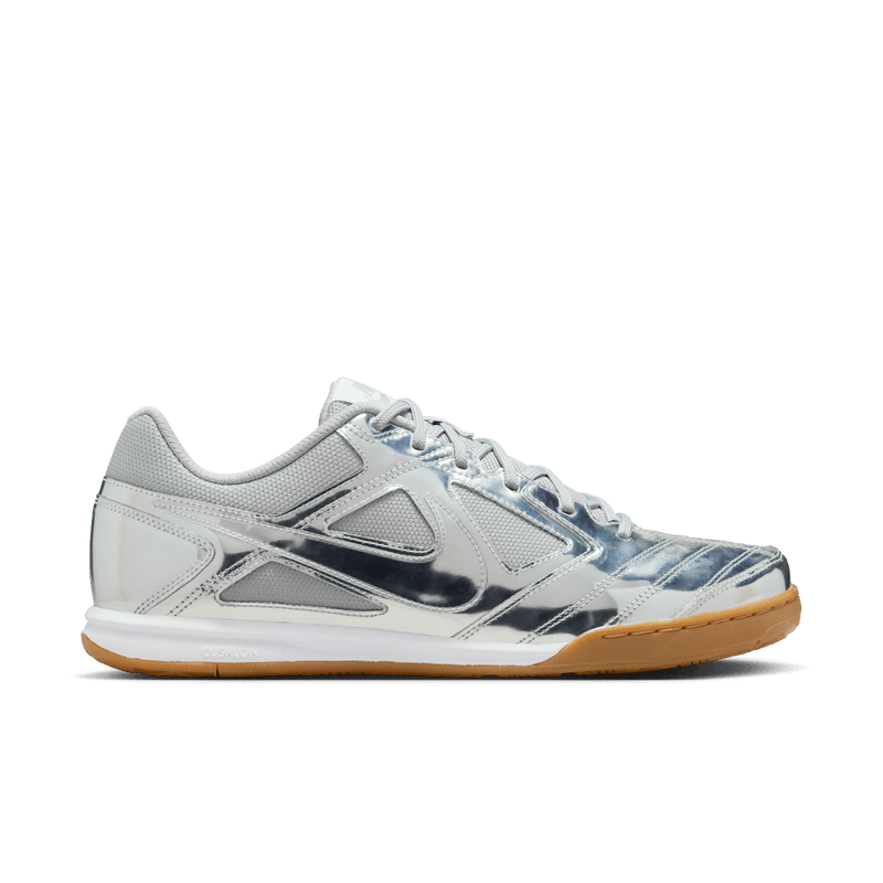 mens nike gato lv8 (metallic silver)