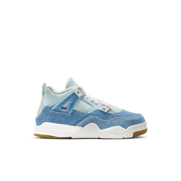 preschool jordan 4 retro tex (worn blue)