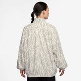womens nike sportswear woven jacket (college grey)