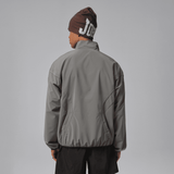 mens jordan jordan reflective draft jacket (metalic silver)