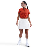 womens nike s/s golf polo (dragon red)