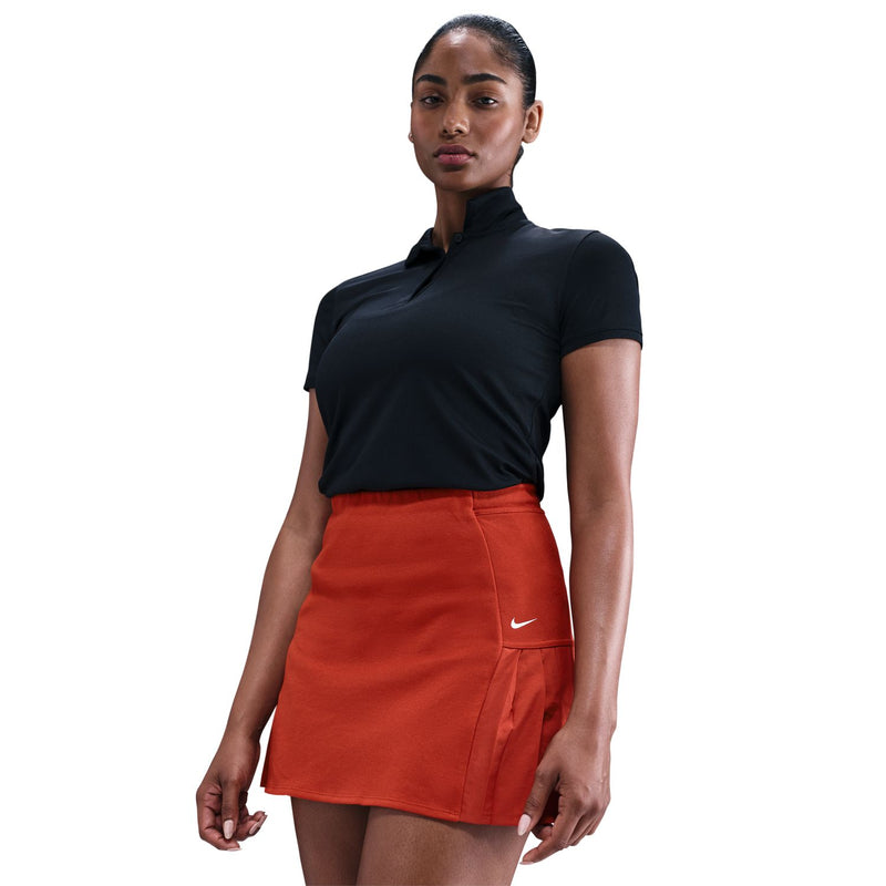 womens nike golf skirt (dragon red/sail)