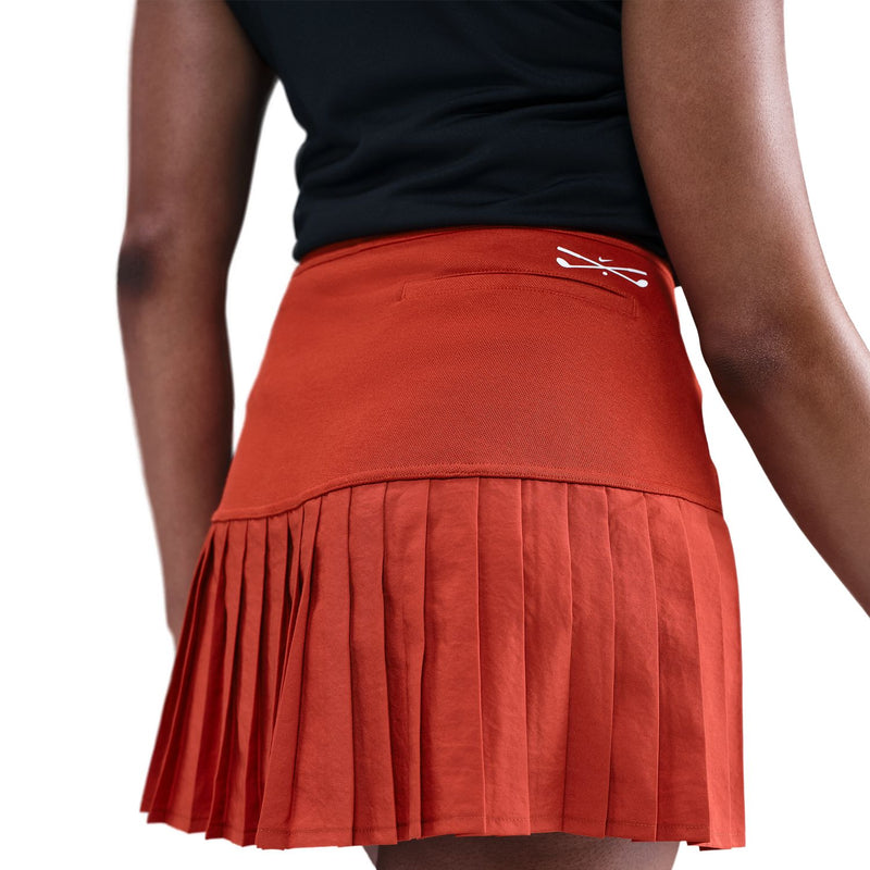 womens nike golf skirt (dragon red/sail)