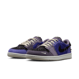 mens jordan 1 retro low og (regency purple/vapor green)
