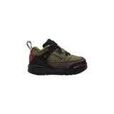 toddler jordan spizike low (medium olive/university red)