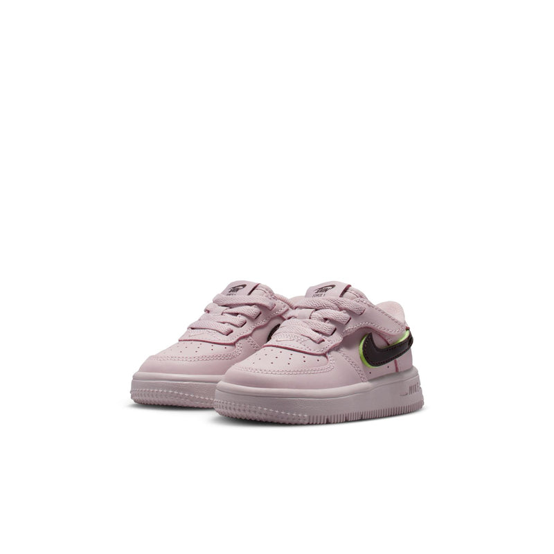 toddler nike force 1 low easyon lv8 2 (particle rose/velvet brown)
