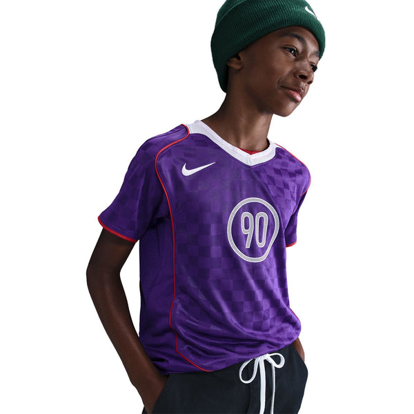 kids nike total 90 jersey (court purple)