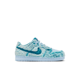 preschool nike dunk low (celestine blue/green abyss)