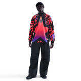 mens nike au goalkeeper shirt (black/bright crimson)