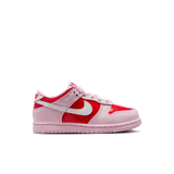 preschool nike dunk low (pink foam/summit white)
