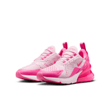 gradeschool nike air max 270 (pink foam/hyper pink)