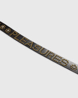 pleasures studded belt (black)
