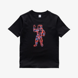kids billionaire boys club astro digi s/s tee (black