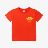 kids billionaire boys club local s/s tee (fiery red)