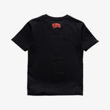 kids billionaire boys club astro digi s/s tee (black