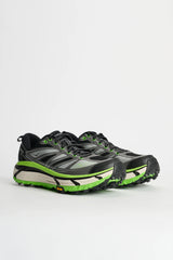 mens hoka mafate speed 2 (black/green)