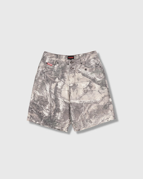 mens pleasures hunt canvas jorts (sand)