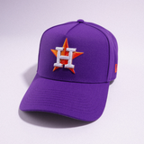 new era 9forty a-frame houston astros snapback (purple)