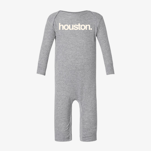 baby premiumgoods. houston. bodysuit (grey/white)