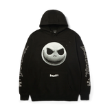 mens huf jack skellington po hoodie (black)