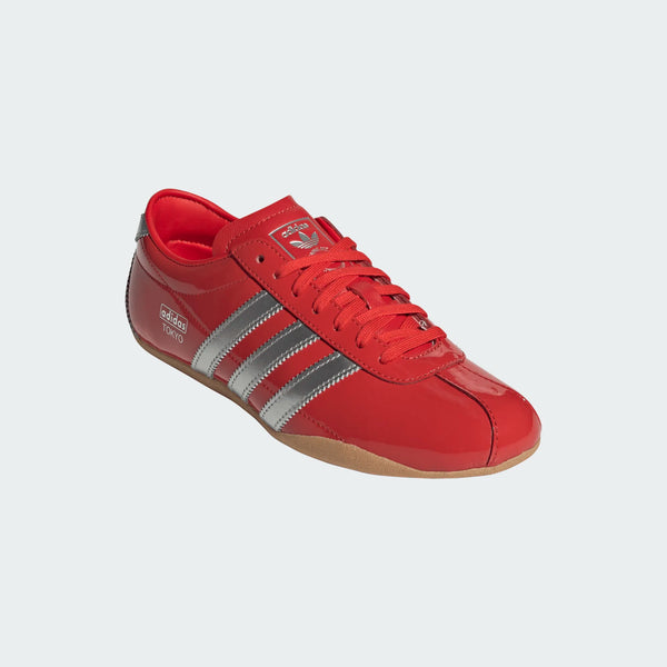 womens adidas tokyo (red/silver metallic)