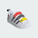 preschool adidas superstar ii (cloud white/supplier colour)