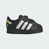 toddler adidas superstar led lights (core black/cloud white)