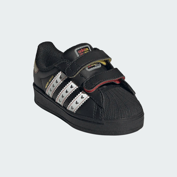toddler adidas superstar led lights (core black/cloud white)