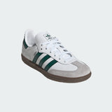 preschool adidas samba og (white/green)