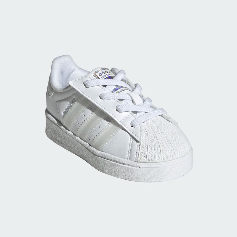 toddler adidas superstar led lights cf el i (ftwwht/ftwwht/ftwwht)