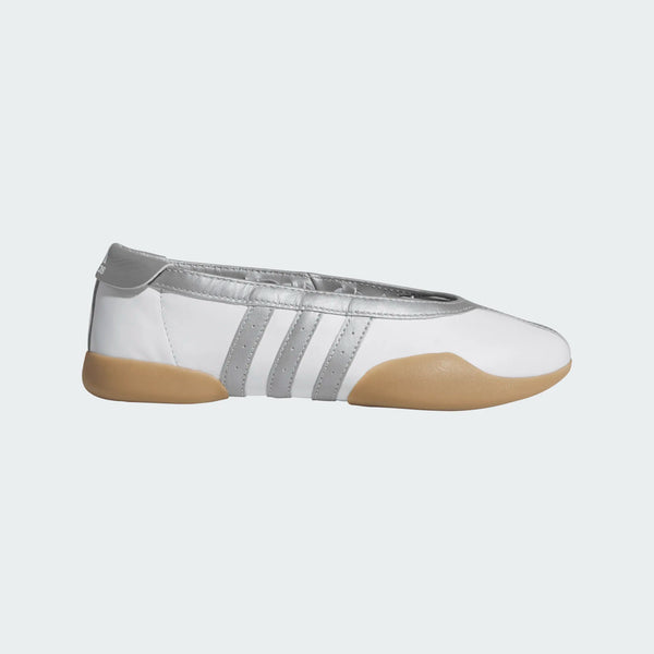 womens adidas taekwondo mei ballet (cloud white/silver metallic)