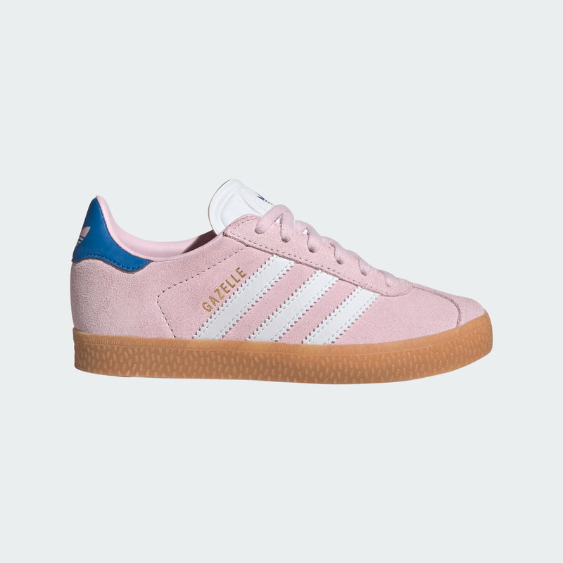 preschool adidas gazelle (pink/blue/gum)