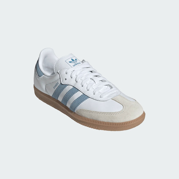 womens adidas samba og (cloud white/alumina)