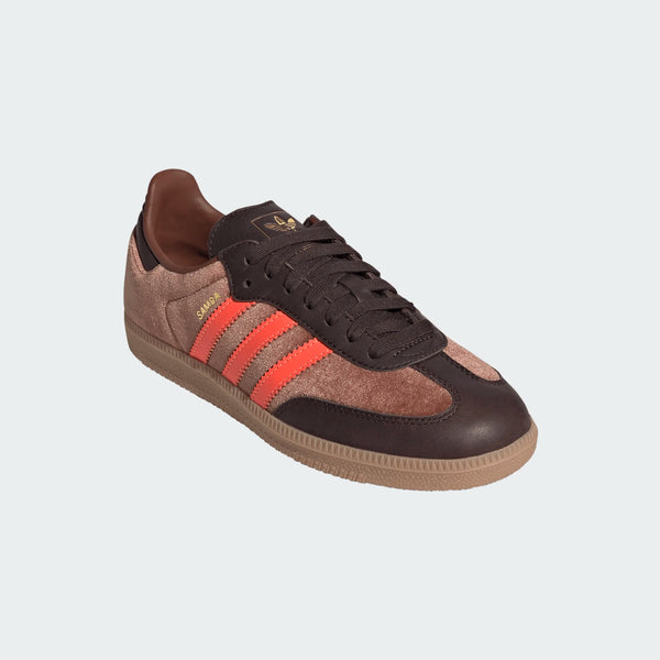 womens adidas samba og (prebrn/dbrown/gum3)