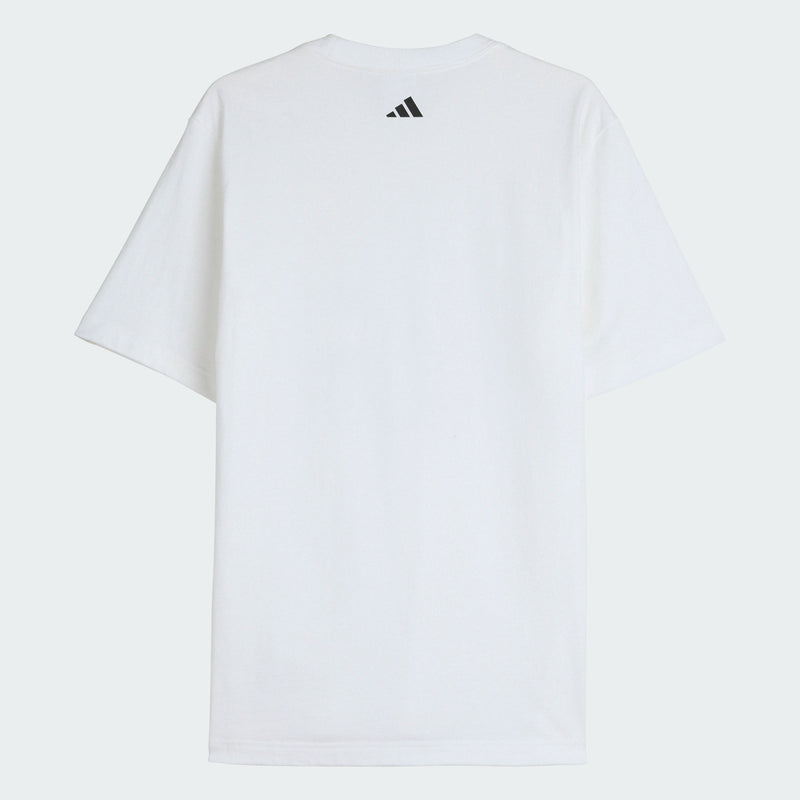 mens adidas x bape ssl milo tee (white)