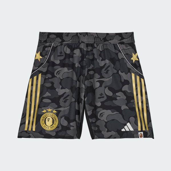 mens adidas x bape fb shorts (black)