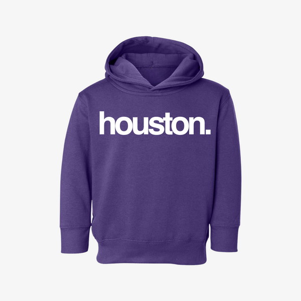 kids premiumgoods. houston. pullover hoodie (purple)