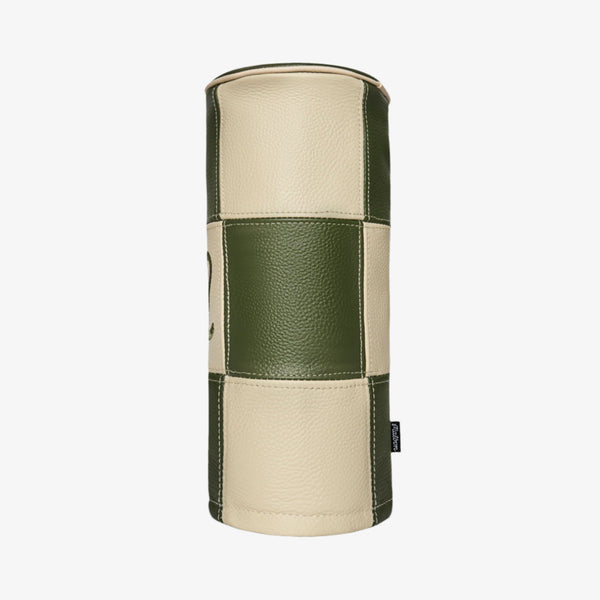 malbon barrel driver cover (cream/cypress green)