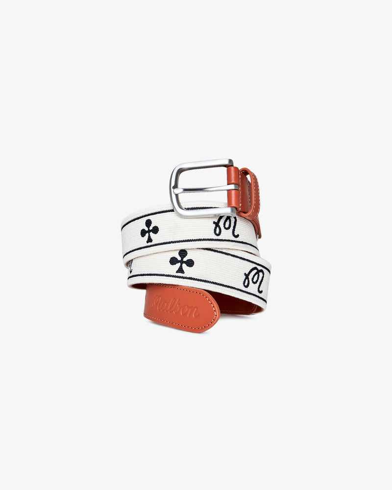 mens malbon alfred belt (canvas)