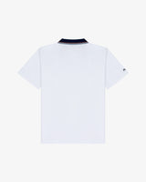mens malbon fairway oakwood polo (white)