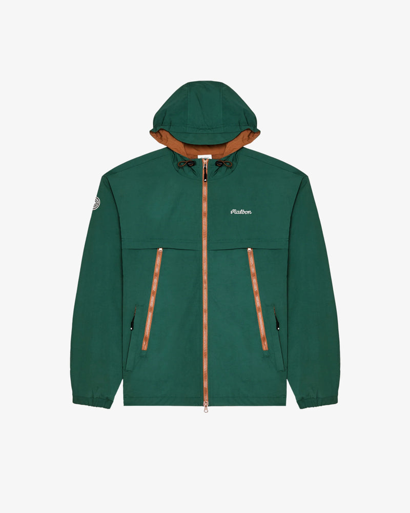 mens malbon highland jacket (hunter green)