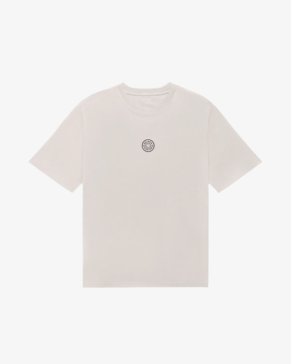 mens malbon bermuda hi power shot s/s tee (ivory)
