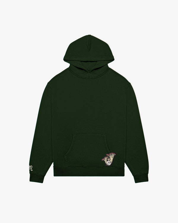 mens malbon fesque foraging hoodie (cavern)