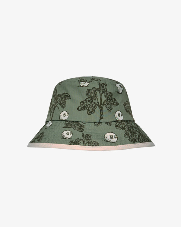 malbon foraging fairways bucket hat (poison oak)